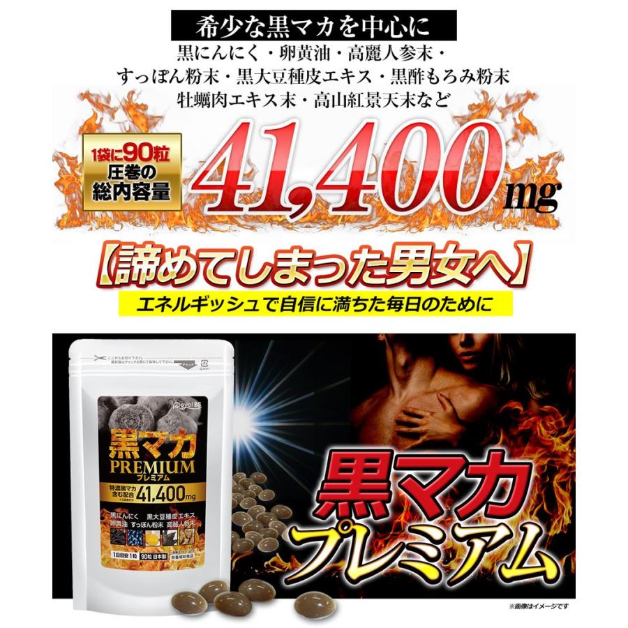 黒マカプレミアム サプリメント 活力アップ 亜鉛 アルギニン 疲労回復