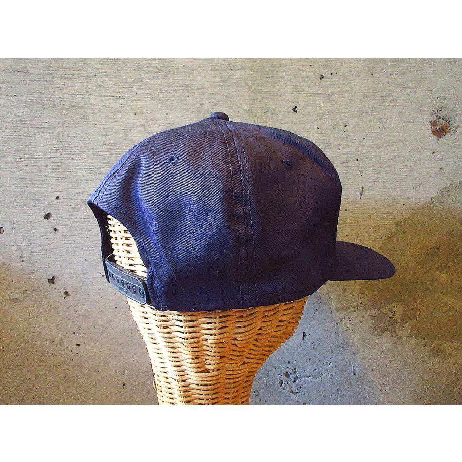 ビンテージ80's90's○DEADSTOCK G-CSERVICEスナップバックキャップ紺