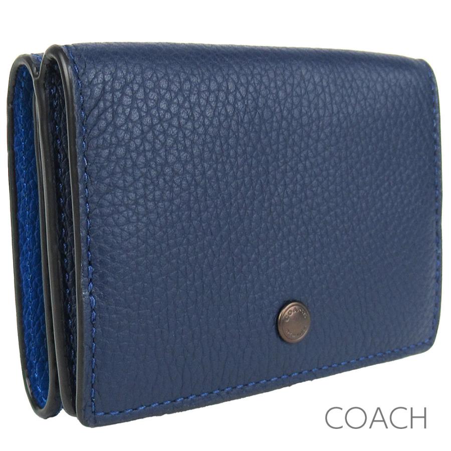 COACH（コーチ） 三つ折り財布 メンズ レディース レザー