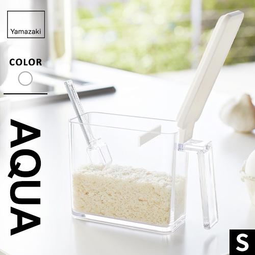 山崎実業 調味料ストッカー アクア AQUA S ホワイト 2886 : cocoatta