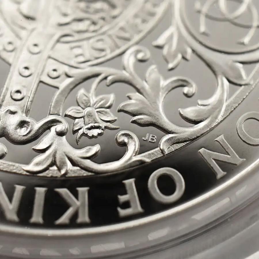 ☆即納追跡可☆ 2023 チャールズ3世 戴冠記念 1オンスプルーフ銀貨 未