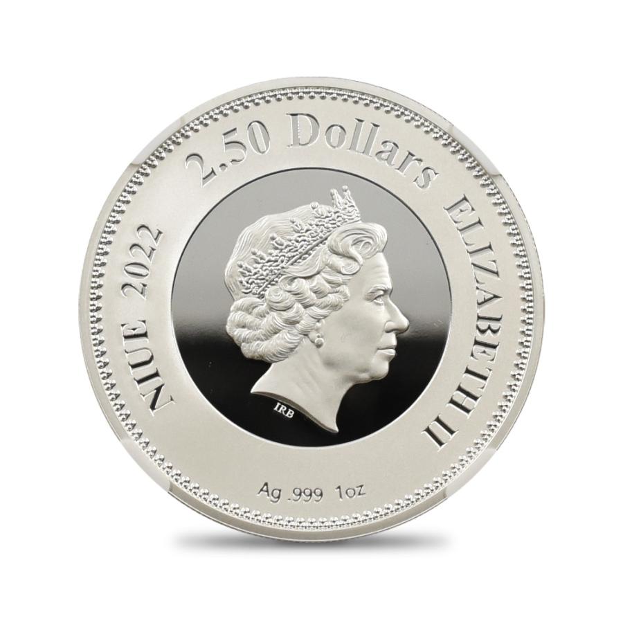 ☆即納追跡可☆ニウエ 2022 エリザベス2世 追悼記念 1オンス銀貨