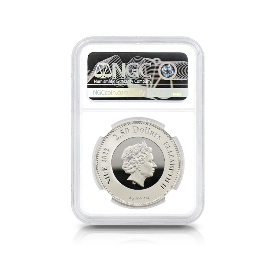 ☆即納追跡可☆ニウエ 2022 エリザベス2世 追悼記念 1オンス銀貨