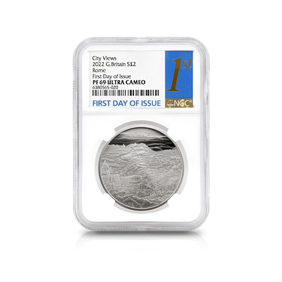 ☆即納追跡可☆【NGC鑑定】 2022 エリザベス2世 都市景観シリーズ第2弾