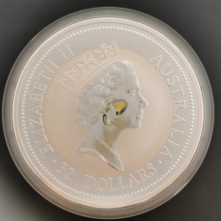 オーストラリア 30ドル銀貨 1996年 1キロ プルーフ 銀貨 カワセミ 純銀