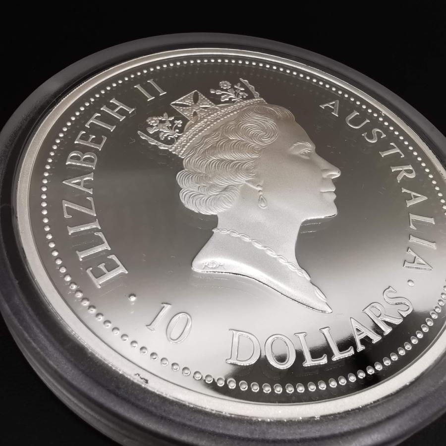 オーストラリア 10ドル銀貨 1996年 10オンス プルーフ 銀貨 カワセミ