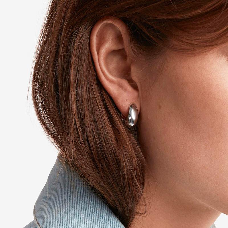 TOM WOOD（トムウッド） ピアス Ice Hoop Small Silver アイス フープ