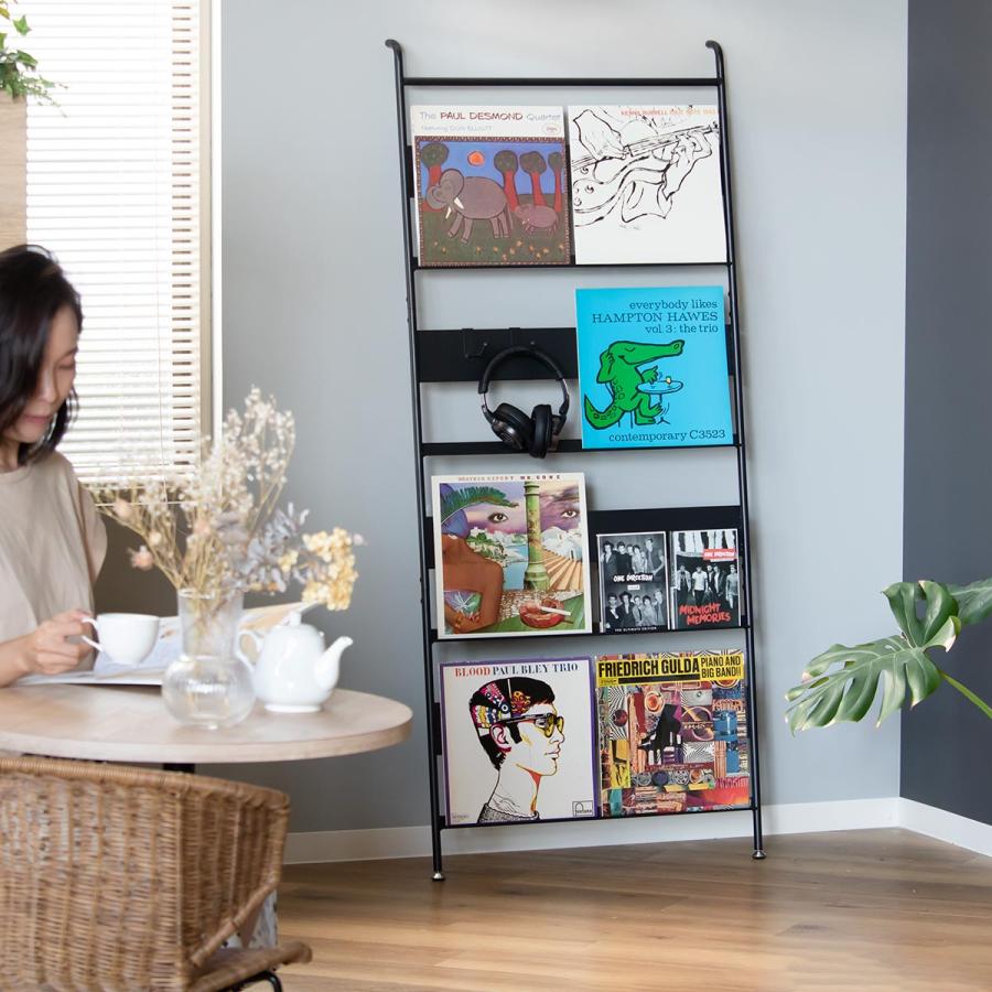 マガジンラックディスプレイ収納ウォールラックレコードラック収納