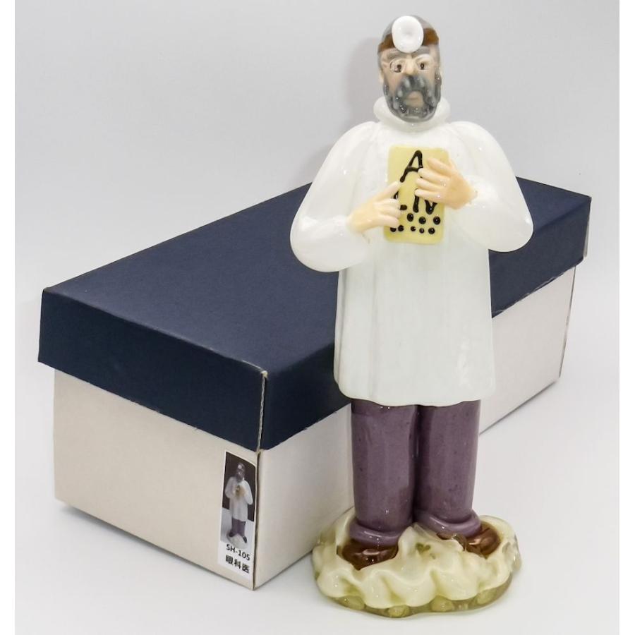 ボヘミアングラス ドクター人形 シリーズ 眼科医 : Combing Earth