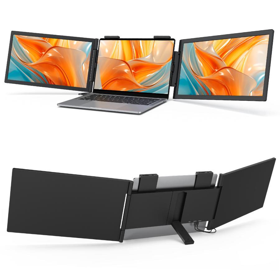 新品】デュアルモニター 14インチ デュアルディスプレイ 1080P ノート