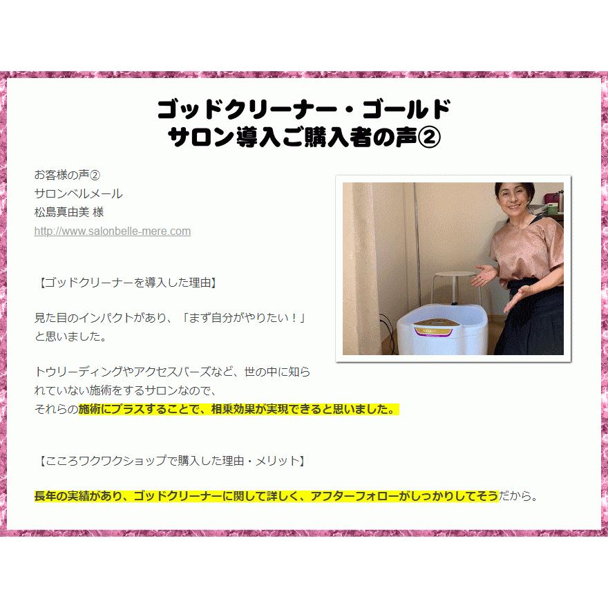 ゴッドクリーナー・ゴールド通販 GOD-CLEANER・GOLD【個人仕様