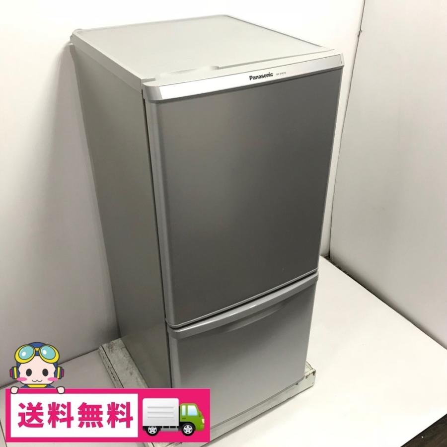 パナソニック 2ドア冷凍冷蔵庫 138L シルバー NR-B147W-S