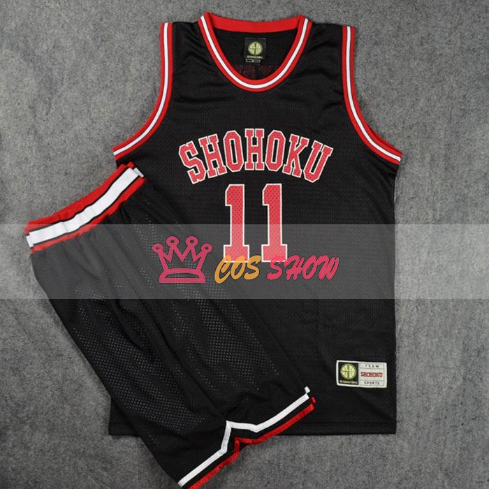 スラムダンク SLAM DUNK 湘北高校 SHOHOKU 11番 流川楓 上下セット