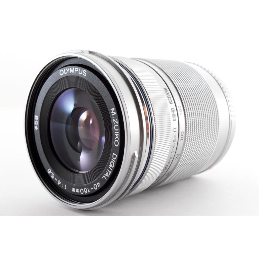 ✨極美品✨オリンパス M.ZUIKO 40-150mm❤️シルバー❤️小型軽量！