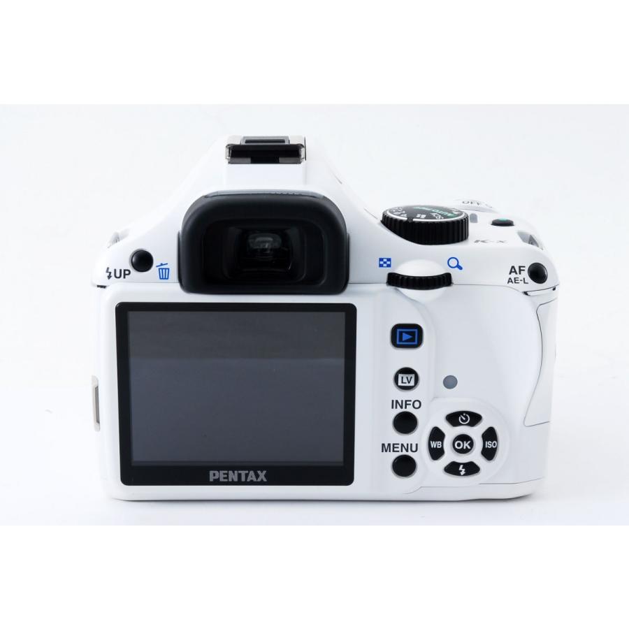 ペンタックス PENTAX K-x ホワイト レンズキット 美品 ストラップ付き