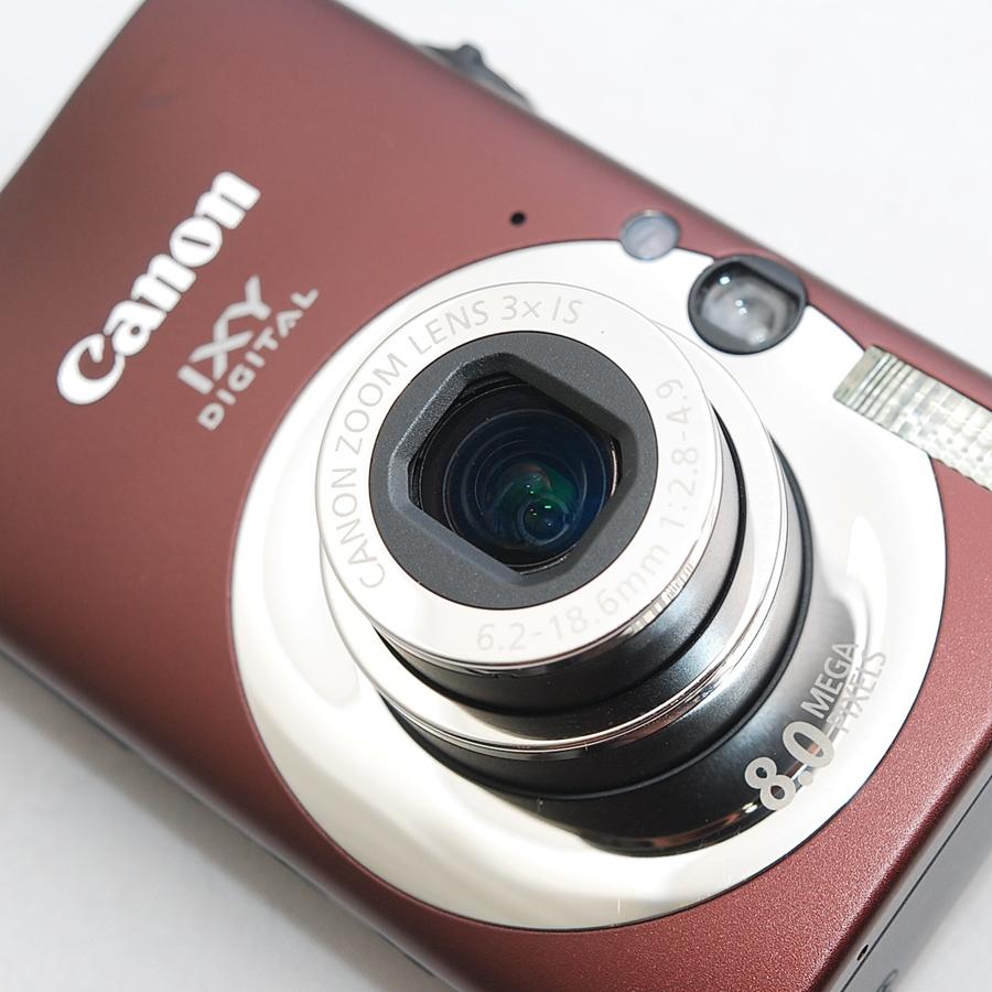 IXY キヤノン Canon DIGITAL 20 IS ブラウン ファインダー搭載 光学4倍