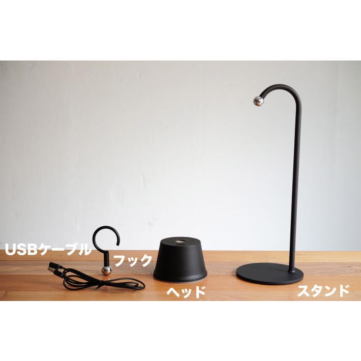 デスクライト コードレス led Magnecco 充電式 おしゃれレトロ 明るい