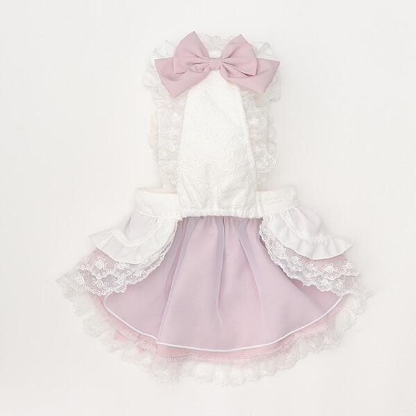 CanNana アリス 不思議の国のアリス ピンク 犬服 ワンピース コスプレ