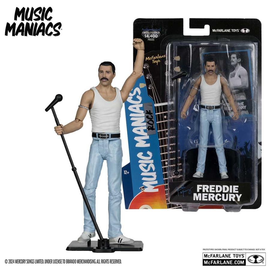 フレディ・マーキュリー McFarlane Music Maniacs （タンクトップ