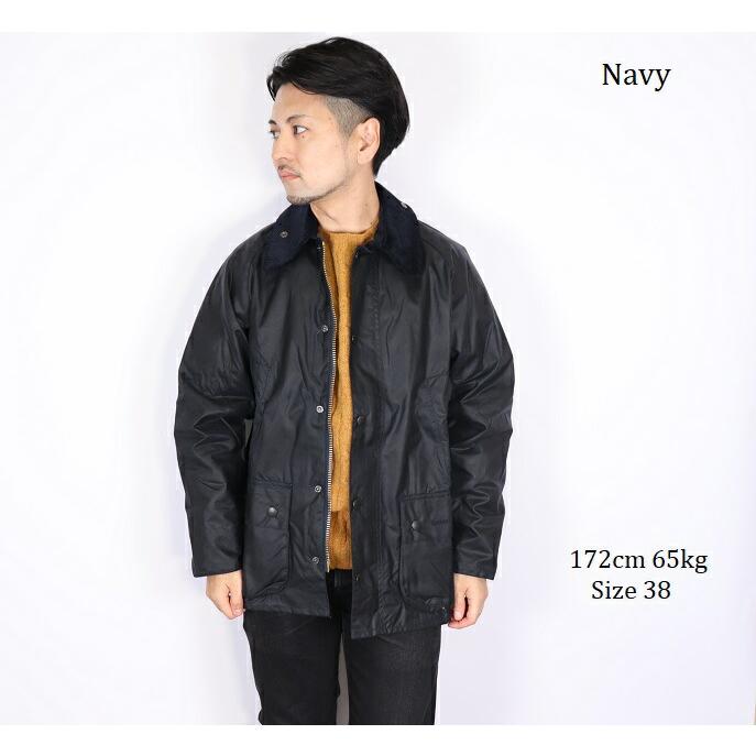 バブアー BARBOUR BEDALE ビデイル ワックス ジャケット ネイビー