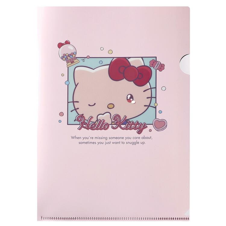 ハローキティ A4クリアファイル 075525 甘えんぼナミダ SANRIO