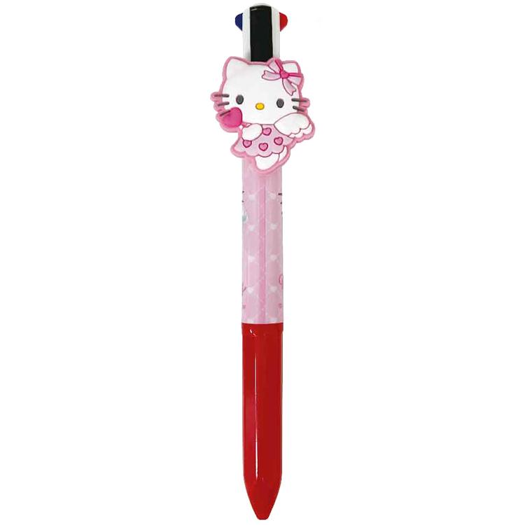 ハローキティ マスコット付き4色ボールペン 429815 エンジェル SANRIO