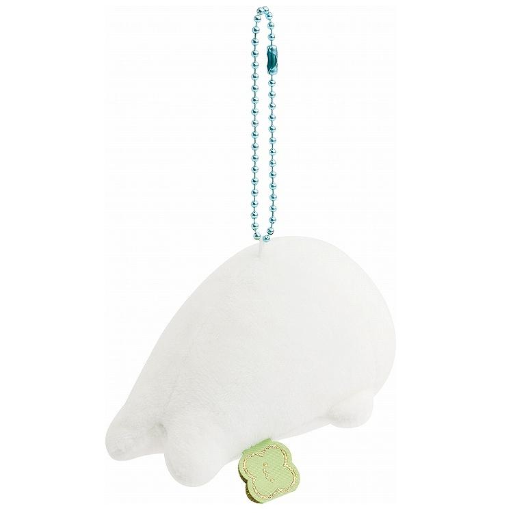 まめゴマ ずっといっしょぬいぐるみ しろゴマ ぬいぐるみキーホルダー