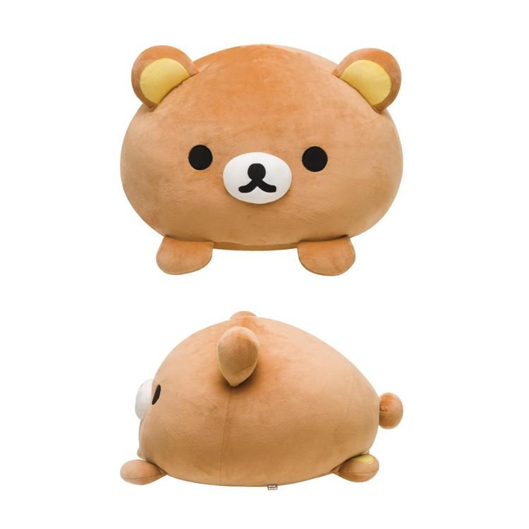 リラックマ スーパーもーちもち大福クッション ☆キイロイトリ