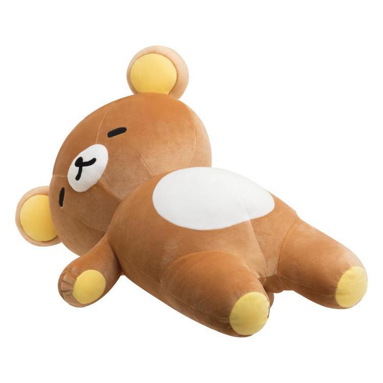リラックマ ふっくらよりそい抱きぐるみ 約55cm スーパーもーちもち