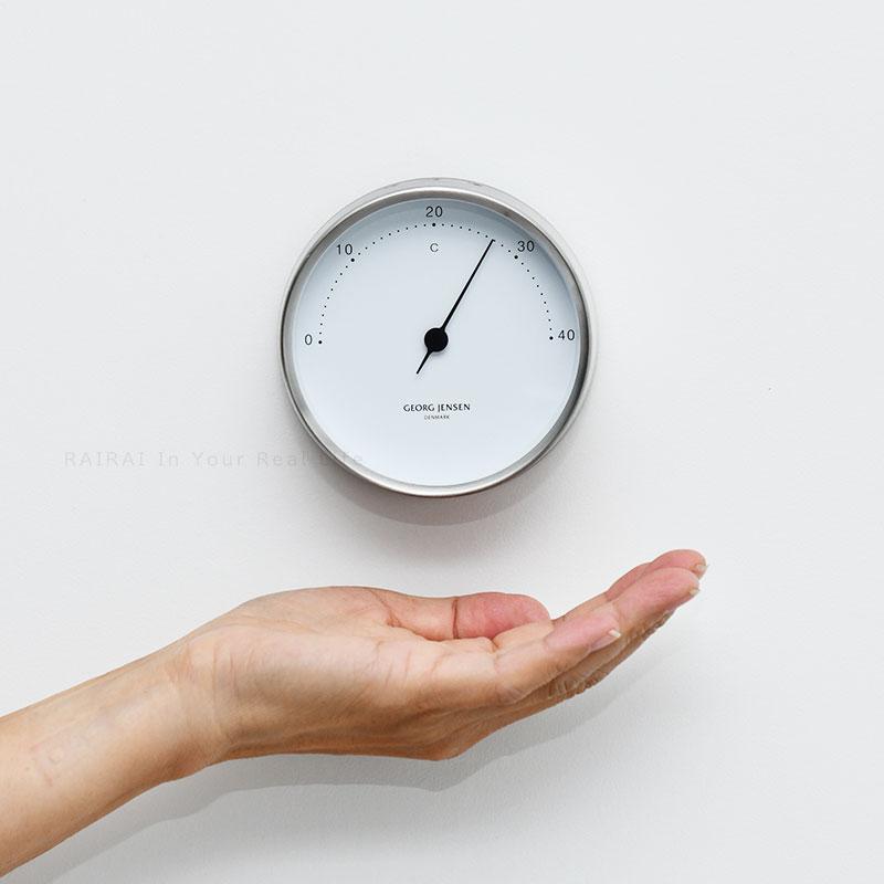 ジョージジェンセン コッペル 温度計 サーモメーター 10CM Georg