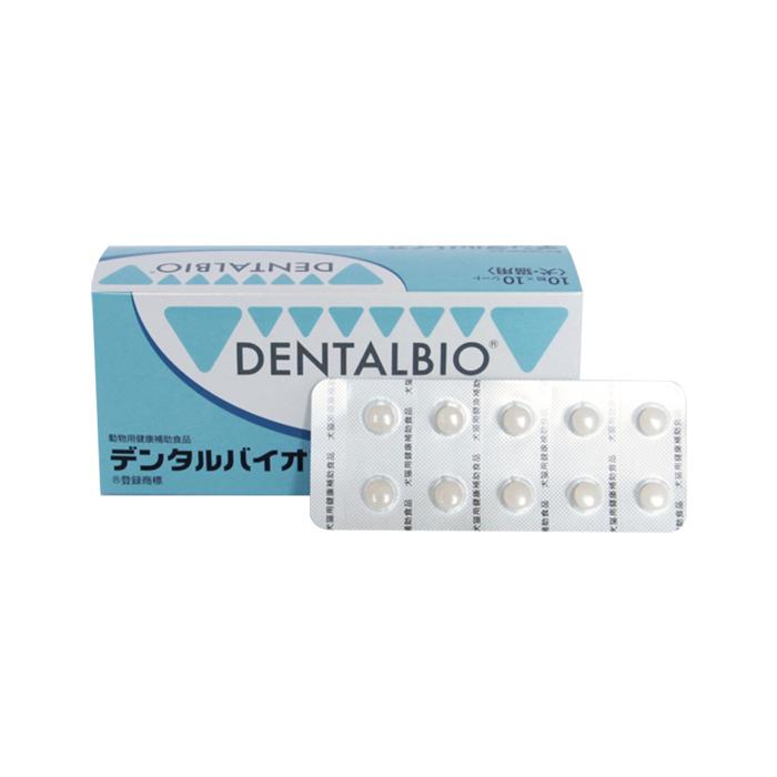 シート販売）共立製薬 デンタルバイオ 犬猫用 100粒(10シート) *外箱