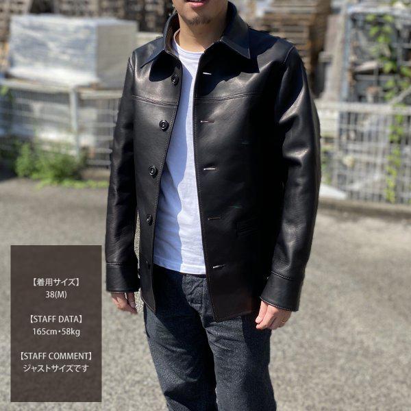 ワイツーレザー エコホース カーコート ジャケット ホースハイド 馬革