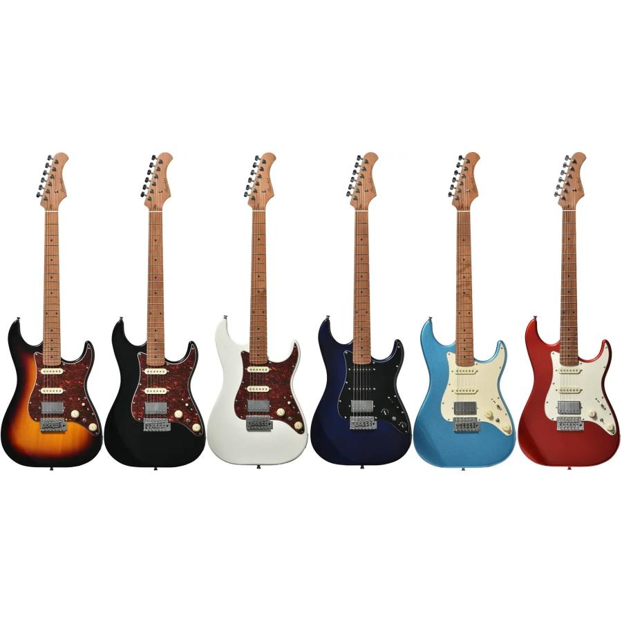 送料無料) Bacchus バッカス GS-2DX RSM/M エレキギター ローステッド