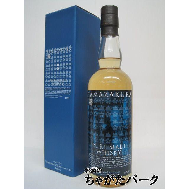 笹の川酒造 山桜 ピュアモルト (青箱) 48度 700ml : お酒のちゃがた