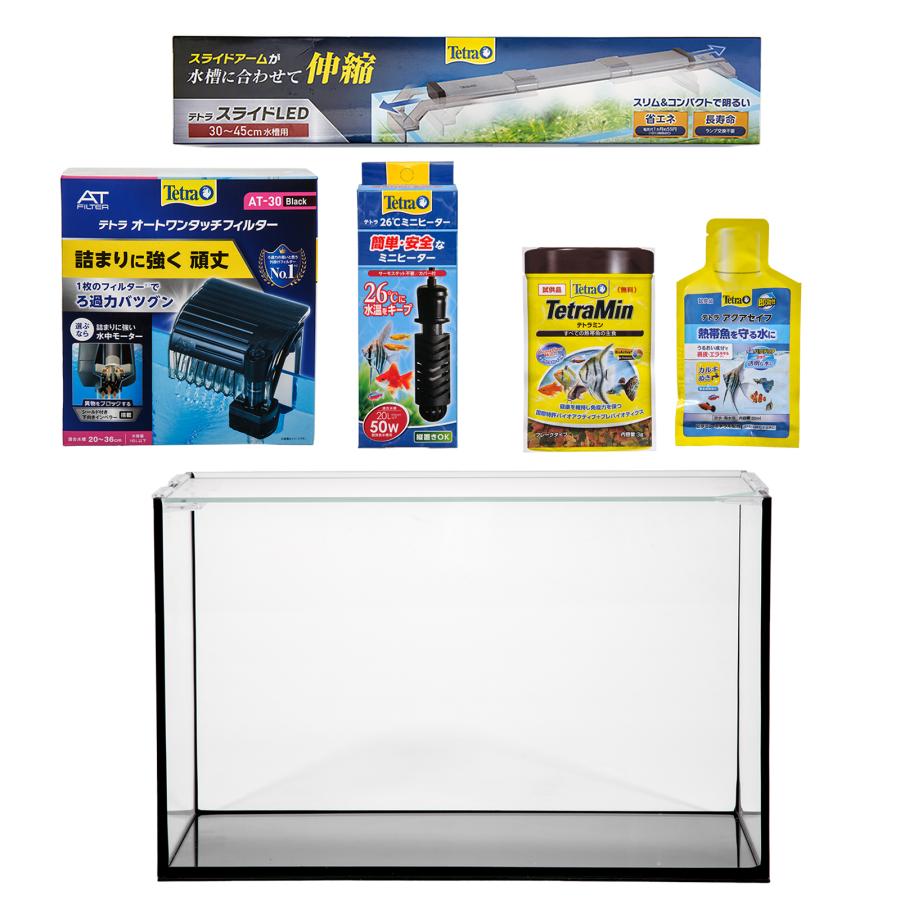 Tetra（テトラ） 水槽セット オールグラスアクアリウム420 熱帯魚
