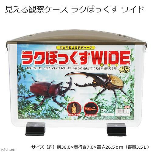 フォーテック プラケース 見える観察ケース ラクぼっくす ワイド