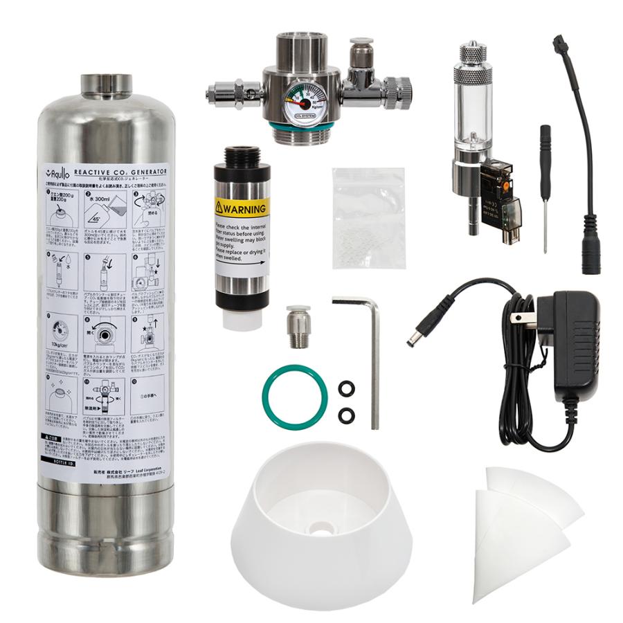 アクロ 化学反応式CO2ジェネレーター 水草水槽立ち上げセット