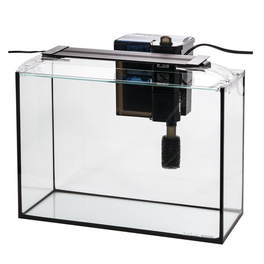 LEGLASS コトブキ工芸 水槽セット レグラス F−400SH／B LED