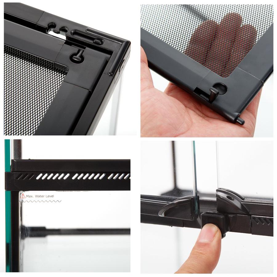 爬虫類ケージ テラスペース 60×45×45cm ＋ アクロ