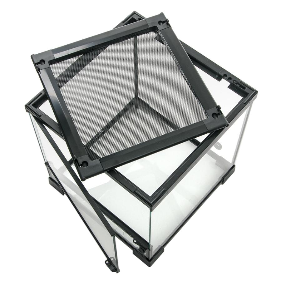 Leaf Corp 爬虫類ケージ テラスペース 30×30×32cm 穴あり