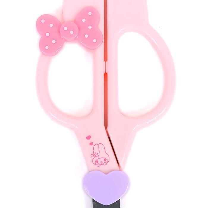 マイメロディ フェイス形ハサミ はさみ フッ素加工 サンリオ sanrio