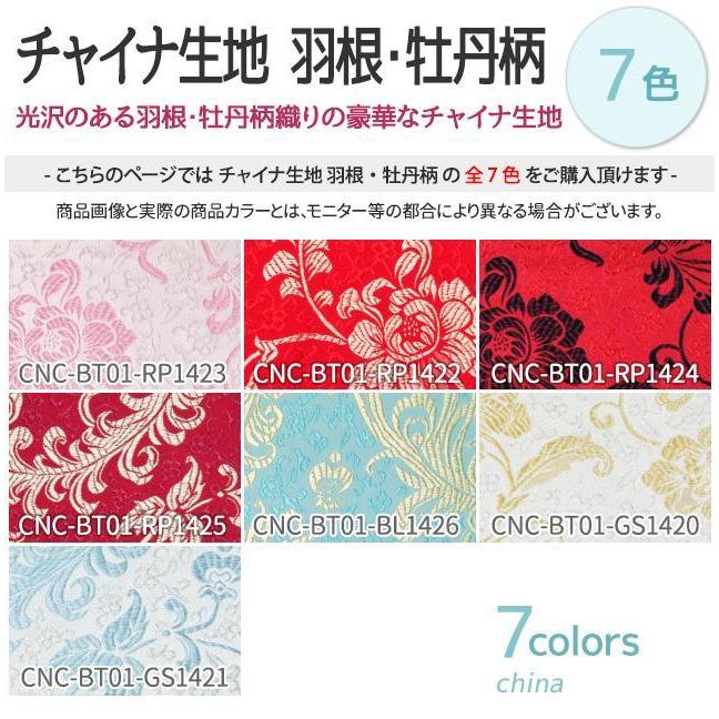 生地色確認用レース、チェック、チャイナ生地あり