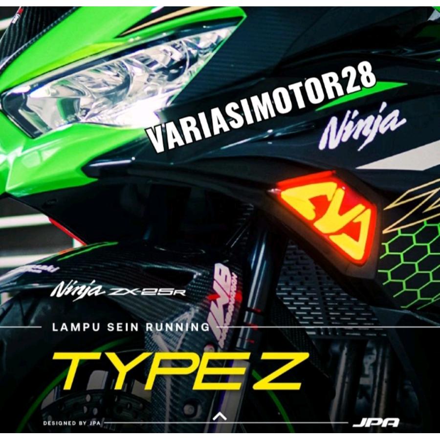 KAWASAKI ZX25R NINJA シーケンシャルウインカー フロントウインカー