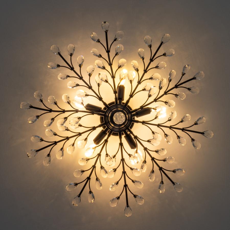 Chende CRY-02 シャンデリア クリスタル装飾 シーリングライト レトロ