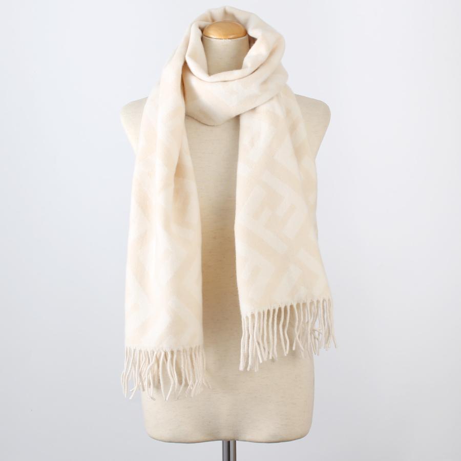 FENDI（フェンディ） マフラー FF CASHMERE SCARF FFカシミア マフラー