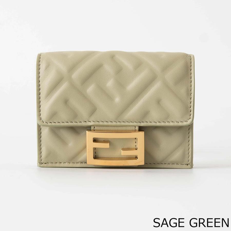 FENDI（フェンディ） 財布 三つ折り財布 BAGUETTE MICRO TRIFOLD