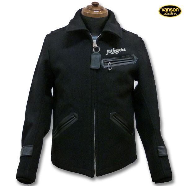 VANSON（バンソン） 30%OFF SALE!! ウールメルトンジャケット NVJK-301