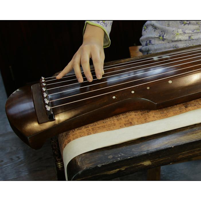 高級 中国箏 お琴 古琴 7弦 収納袋付き 高級 中国箏 お琴