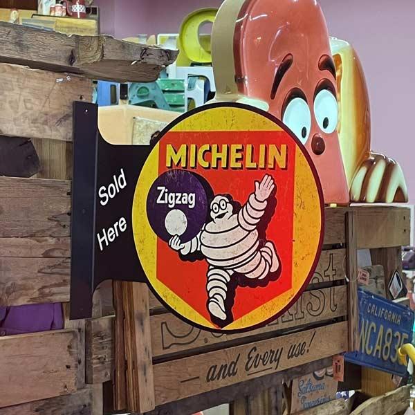ミシュラン看板タイヤラック看板ビバンダム看板 コレクション