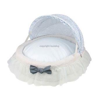 犬のベッド ルイスドッグ LouisDog Baby Gradle Blue : ドッグウェアの